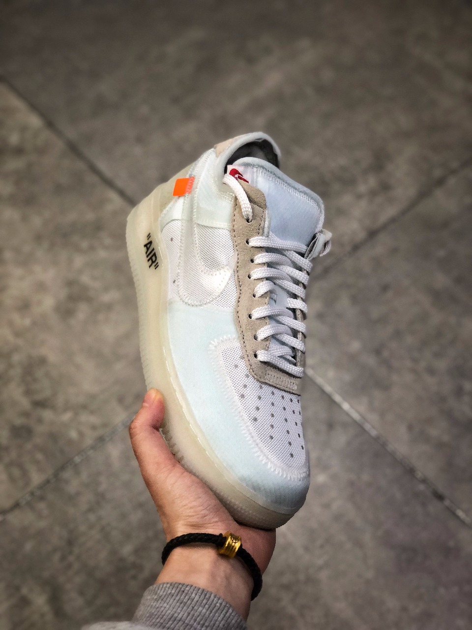 170  Off-White x Nike Air Force 1”Volt” 2.0空军一号经典低帮运动板鞋
