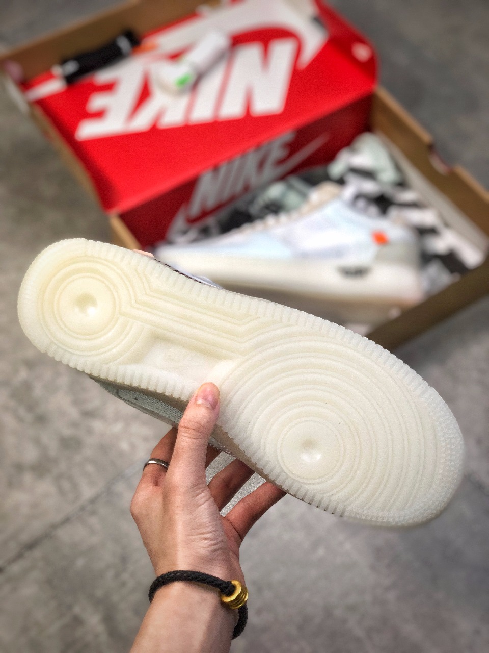 170  Off-White x Nike Air Force 1”Volt” 2.0空军一号经典低帮运动板鞋