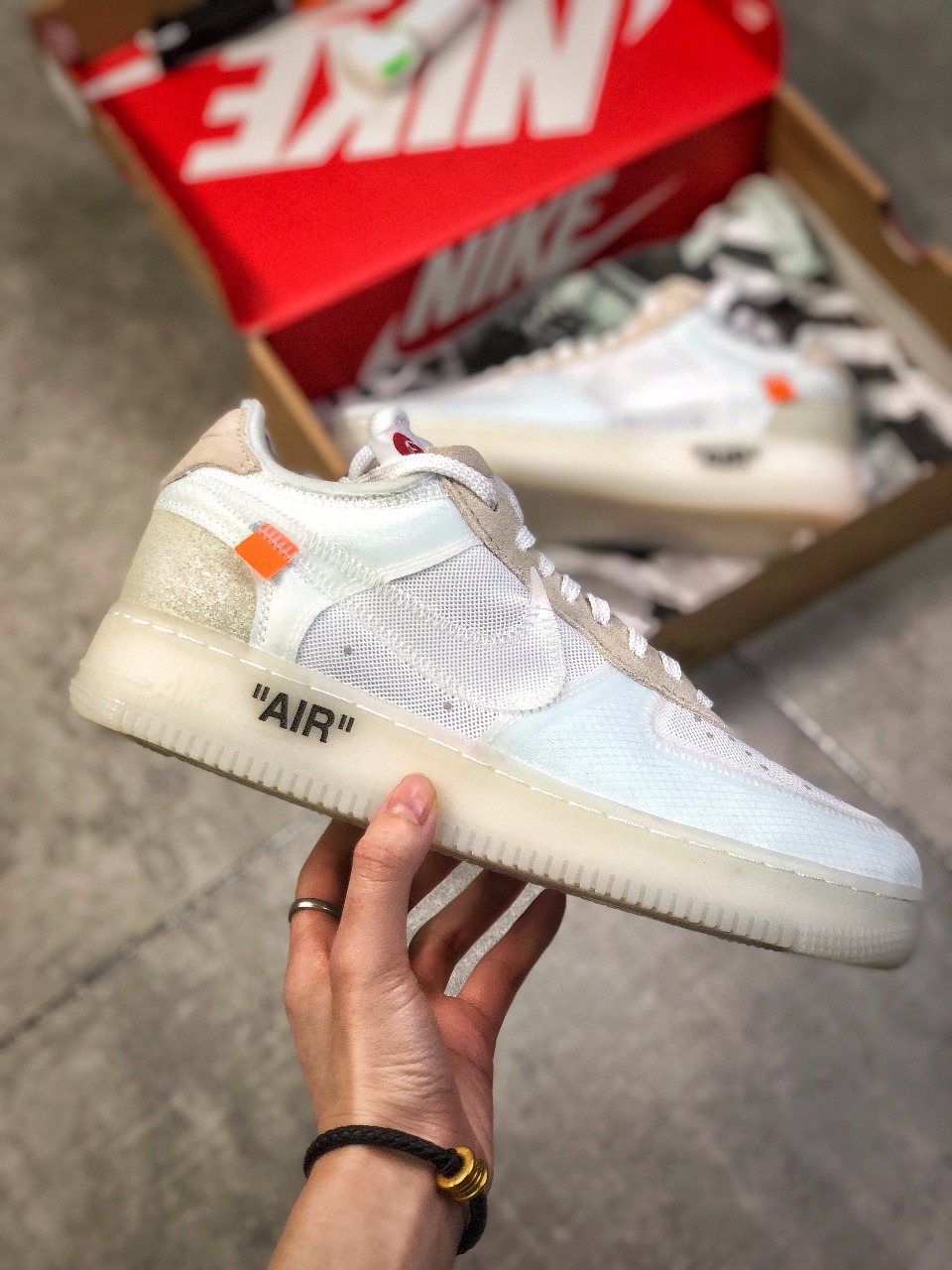 170  Off-White x Nike Air Force 1”Volt” 2.0空军一号经典低帮运动板鞋