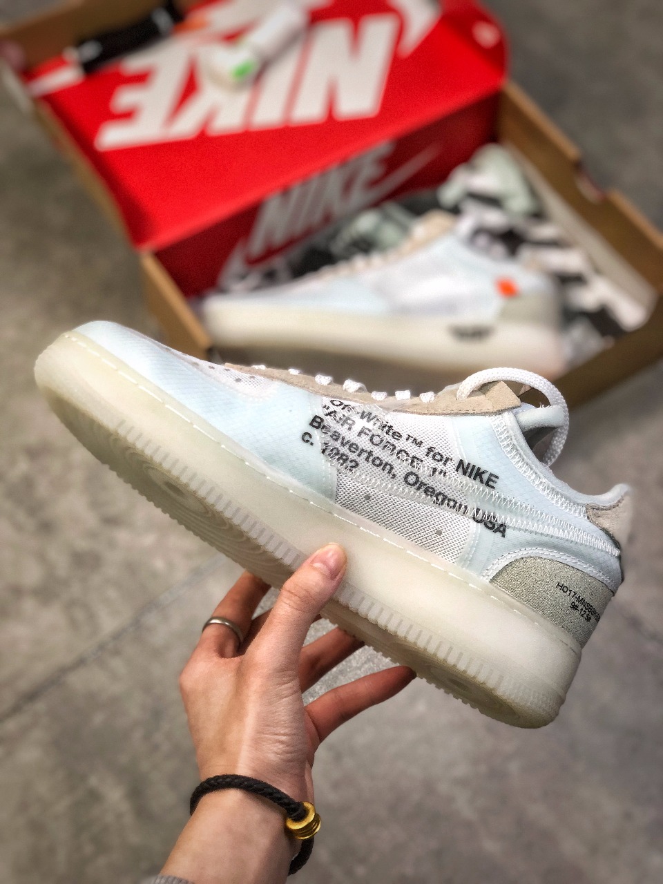 170  Off-White x Nike Air Force 1”Volt” 2.0空军一号经典低帮运动板鞋