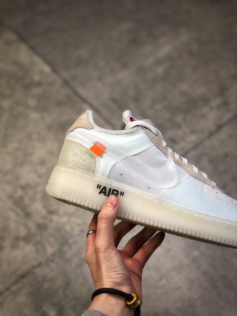 170  Off-White x Nike Air Force 1”Volt” 2.0空军一号经典低帮运动板鞋