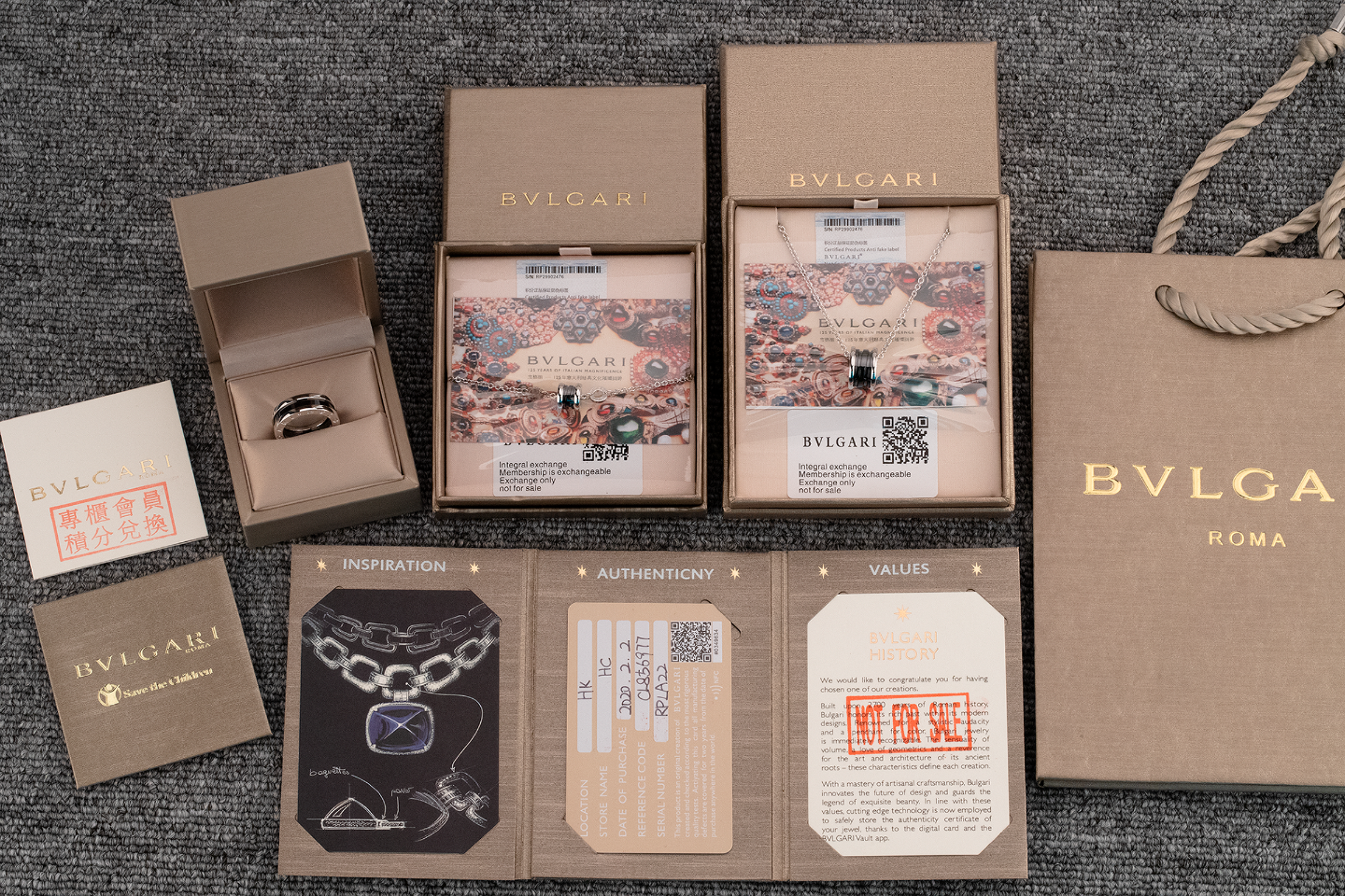 Bvlgari 代购版本，宝格丽小红人戒指，每一条不同编码