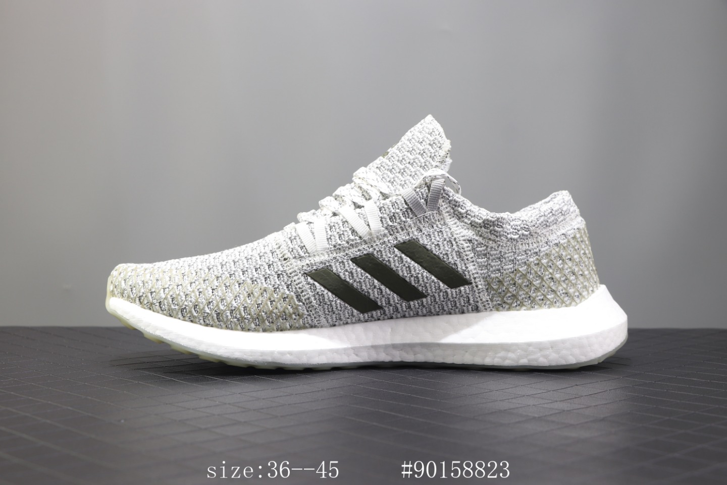 巴斯夫真爆 ️阿迪达斯男女鞋2019秋季新款Pureboost运动鞋轻便透气跑步鞋 ID:90028823