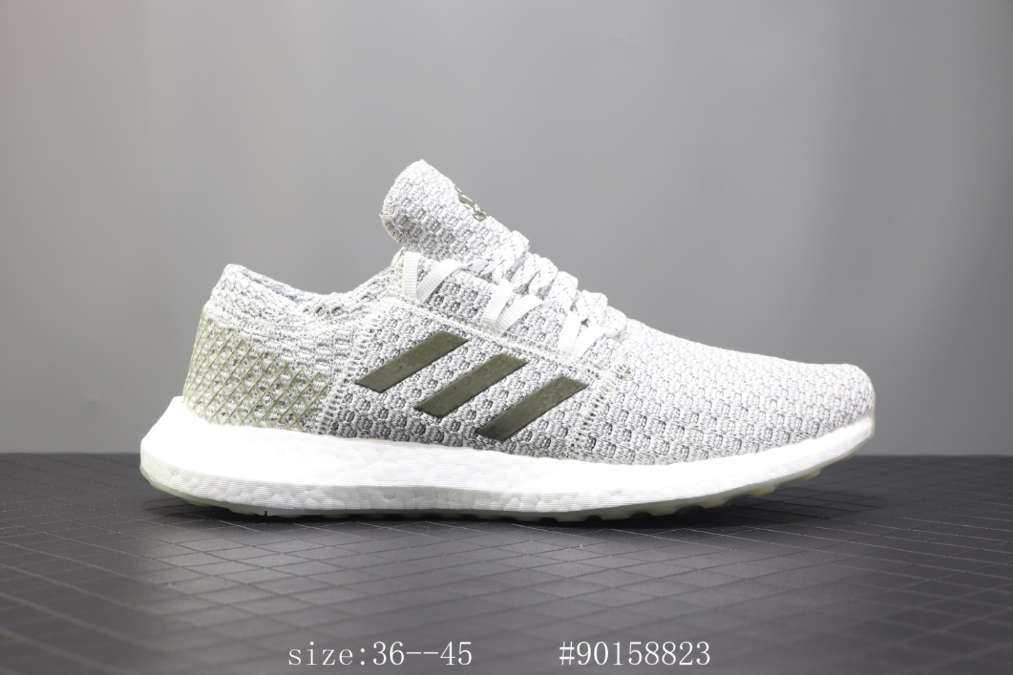巴斯夫真爆 ️阿迪达斯男女鞋2019秋季新款Pureboost运动鞋轻便透气跑步鞋 ID:90028823