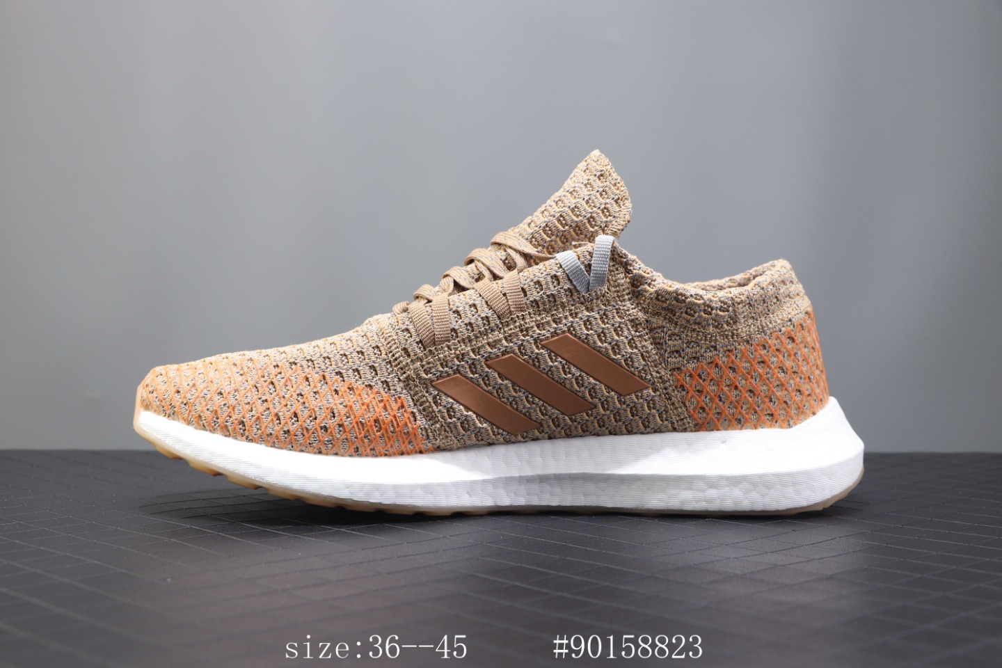 巴斯夫真爆 ️阿迪达斯男女鞋2019秋季新款Pureboost运动鞋轻便透气跑步鞋 ID:90028823