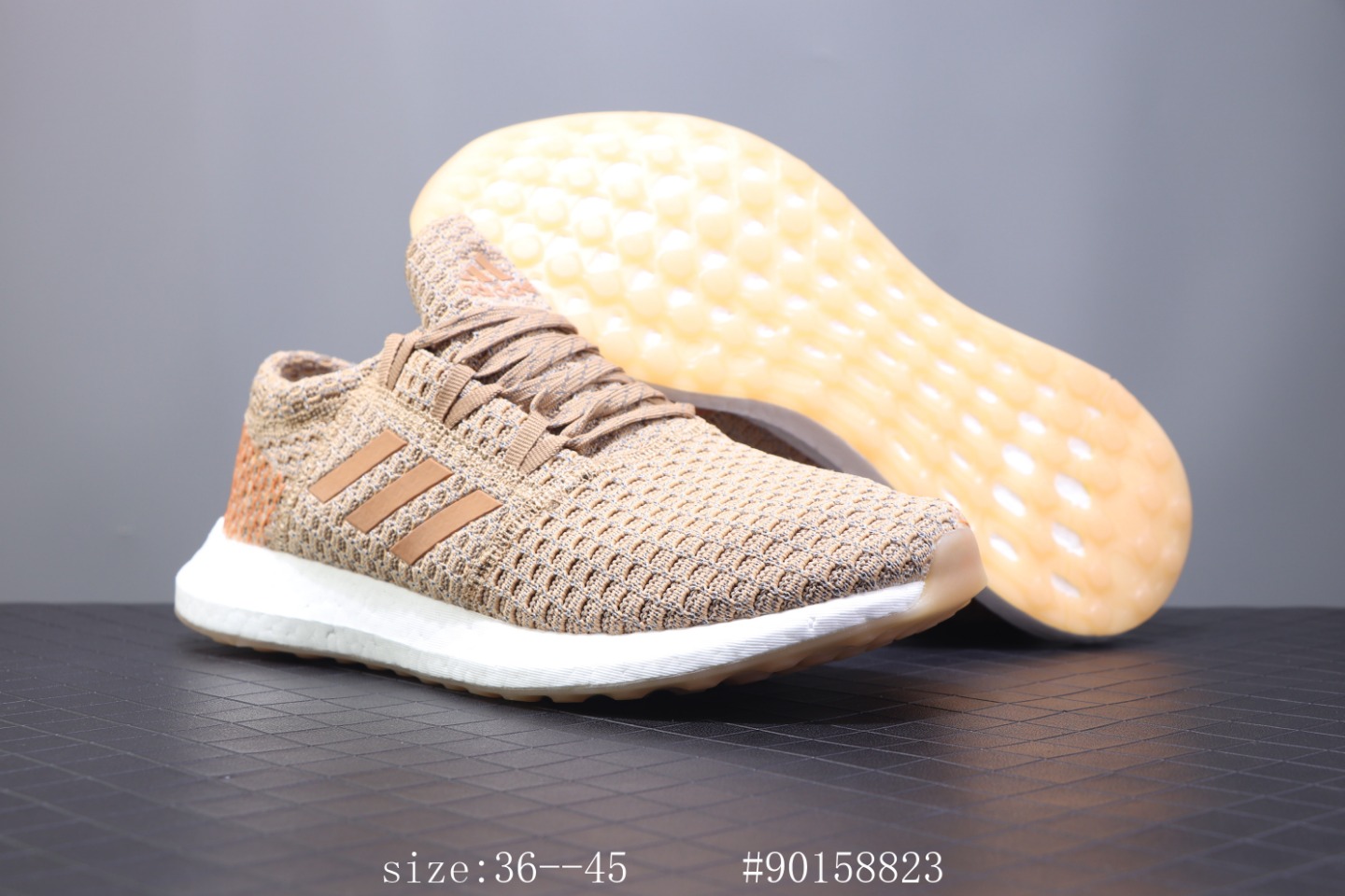 巴斯夫真爆 ️阿迪达斯男女鞋2019秋季新款Pureboost运动鞋轻便透气跑步鞋 ID:90028823