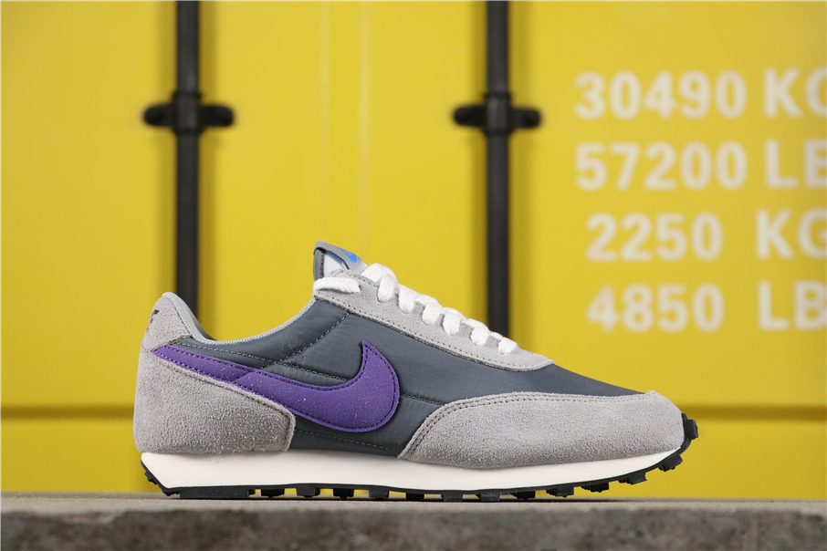 150  【真标公司货 华夫系列】耐克/NIKE  耐克华夫跑步鞋 灰紫 BV7725-001