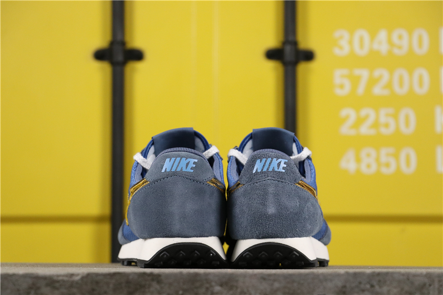 150  【真标公司货 华夫系列】耐克/NIKE  耐克华夫跑步鞋 海军蓝金 BV7725-400