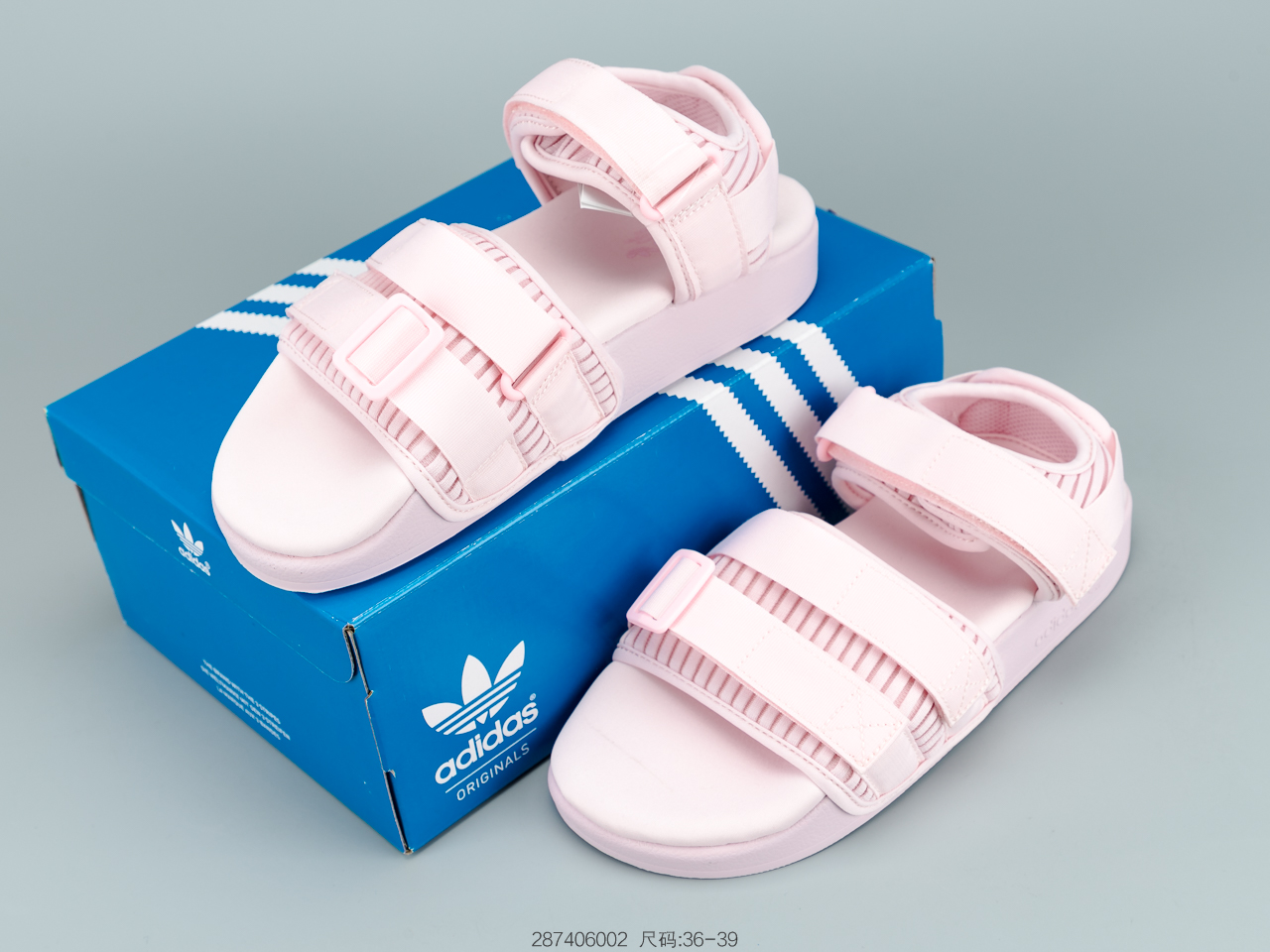 110 阿迪达斯 Adidas Adilette Sandal 2.0 W 韩版休闲时尚沙滩凉鞋 S75382