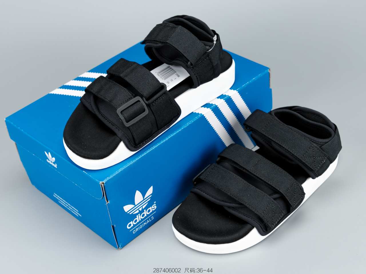 110 阿迪达斯 Adidas Adilette Sandal 2.0 W 韩版休闲时尚沙滩凉鞋 S75382