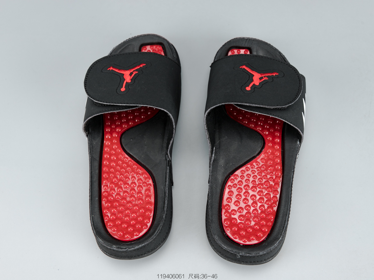 90 乔丹Air Jordan Hydro V Retro乔AJ5黑红男子休闲运动拖鞋