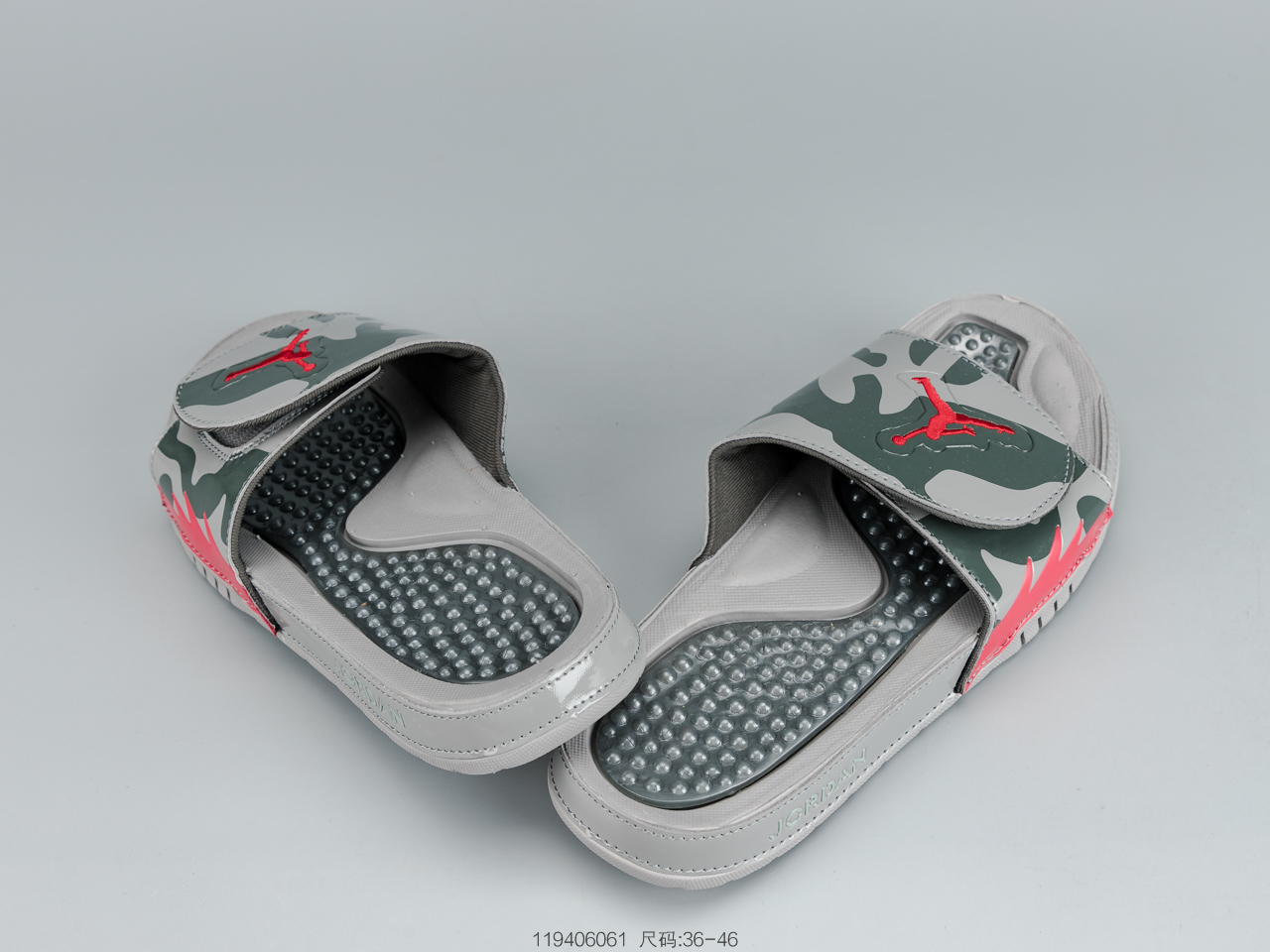 90 乔丹Air Jordan Hydro V Retro乔AJ5黑红男子休闲运动拖鞋