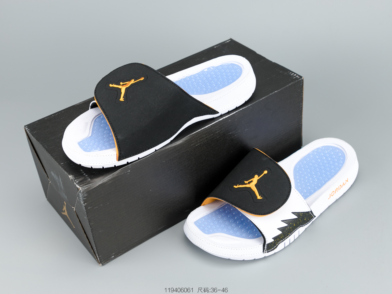 90 乔丹Air Jordan Hydro V Retro乔AJ5黑红男子休闲运动拖鞋