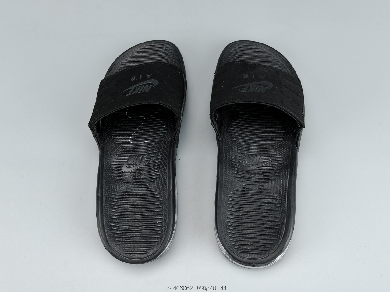 140 耐克Nike Air Max Camden SlideBlackWhite卡姆登气垫系列休闲运动沙滩拖鞋