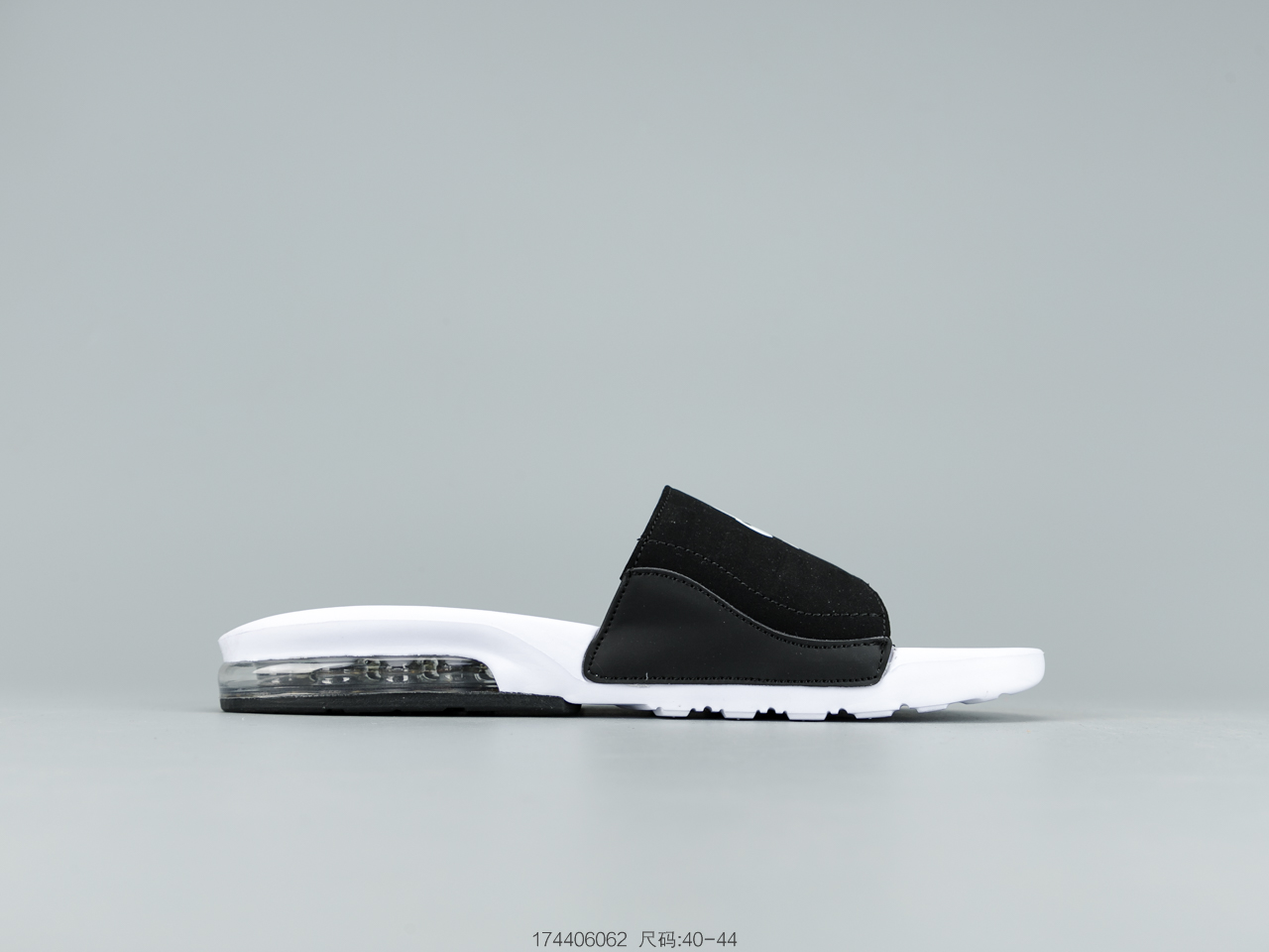 140 耐克Nike Air Max Camden SlideBlackWhite卡姆登气垫系列休闲运动沙滩拖鞋