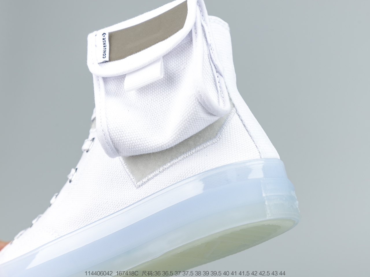 130 匡威 Converse x Lay Zhang Chuck 1970s 张艺兴联名 白色口袋 高帮休闲运动板鞋