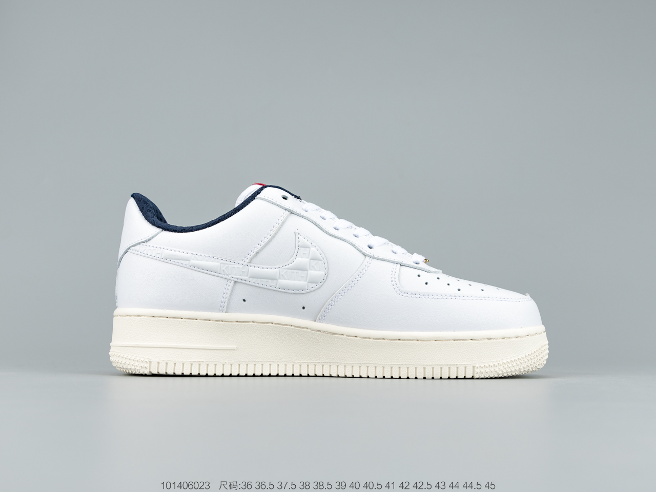 170 KITH x Nike Air Force 1 Low 白绿联名 空军一号低帮百搭休闲运动板鞋 CU2980-193