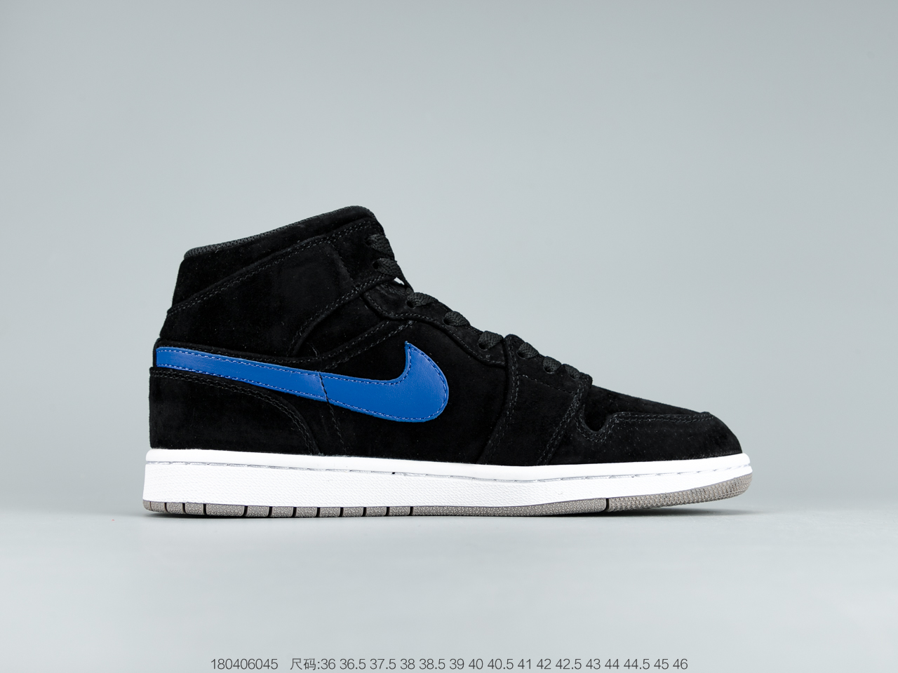 300 头层皮乔丹Air Jordan 1 Mid 35周年限定配色中帮系列  554724-065