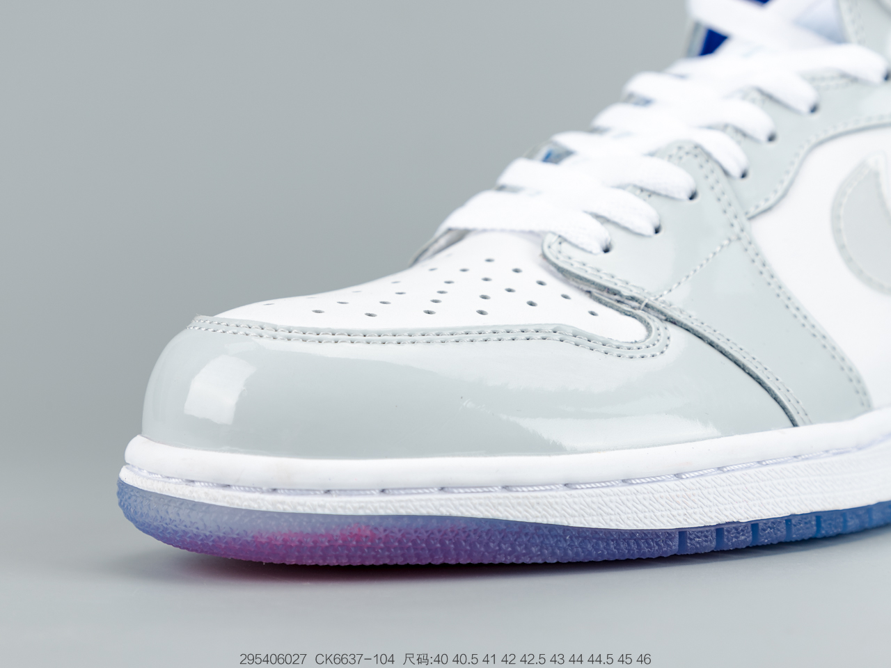 380 Dior x 乔丹Air Jordan 1 Retro High Premium “Racer Blue”白蓝 AJ1 乔1 小迪奥联名 高帮文化复古休闲运动板鞋CK6637-104