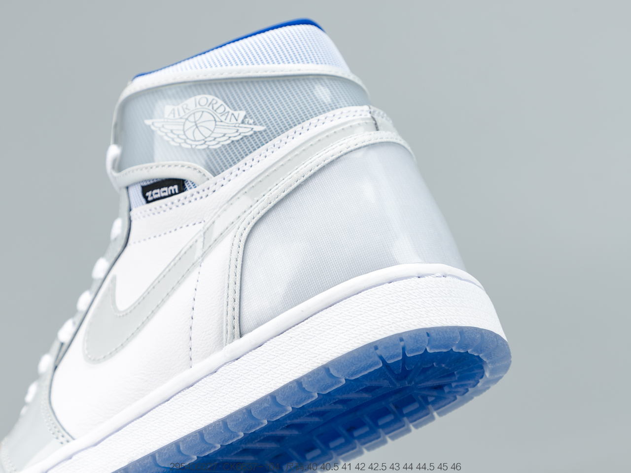 380 Dior x 乔丹Air Jordan 1 Retro High Premium “Racer Blue”白蓝 AJ1 乔1 小迪奥联名 高帮文化复古休闲运动板鞋CK6637-104