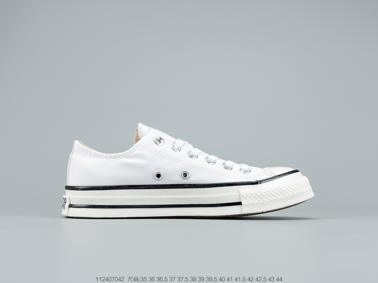 130 匡威Converse 日产独家开模加粗水线  区别普通经典款低帮