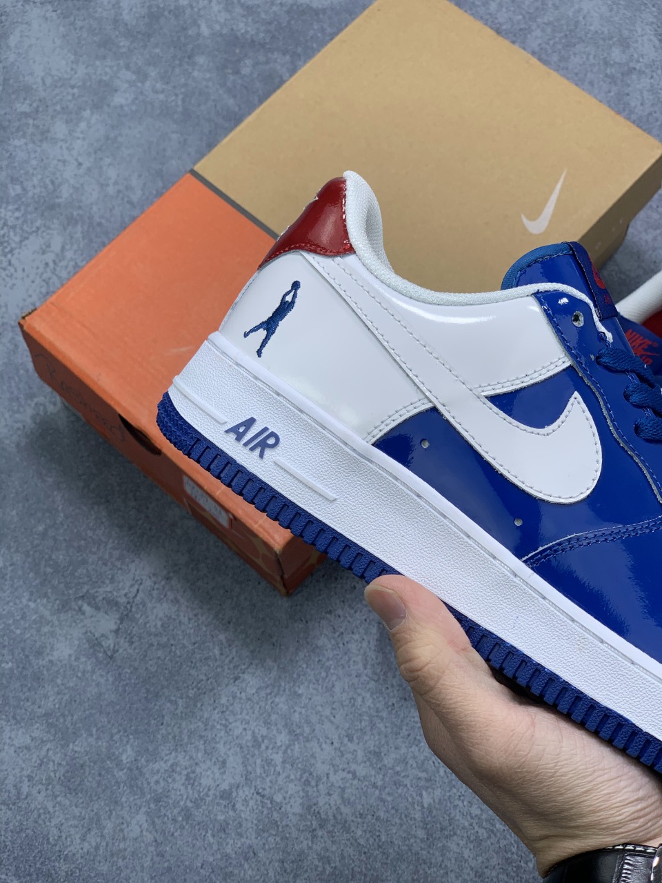 220 Nike Air Force 1 LoW Rasheed Blue Jay ”怒吼天尊” 空军一号低帮306347-411