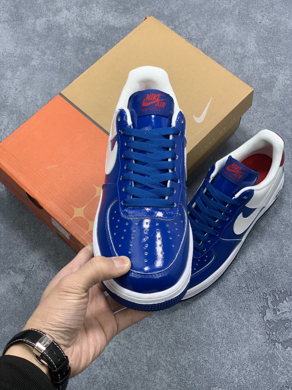 220 Nike Air Force 1 LoW Rasheed Blue Jay ”怒吼天尊” 空军一号低帮306347-411