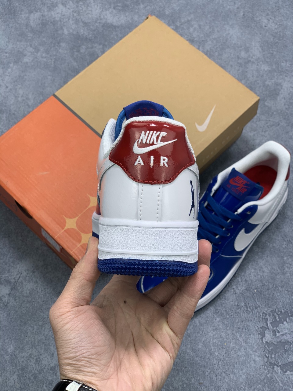 220 Nike Air Force 1 LoW Rasheed Blue Jay ”怒吼天尊” 空军一号低帮306347-411