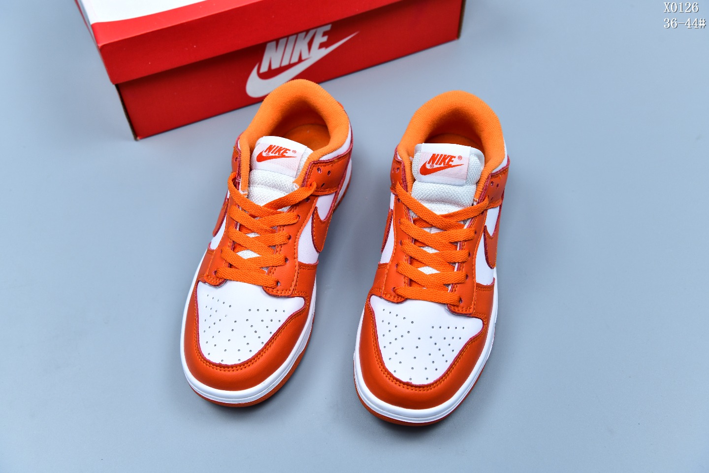 150 NIKE SB DUNK LOW NCAA 35周年 元年配色 肯塔基 雪城大学 白橙 白蓝滑板鞋