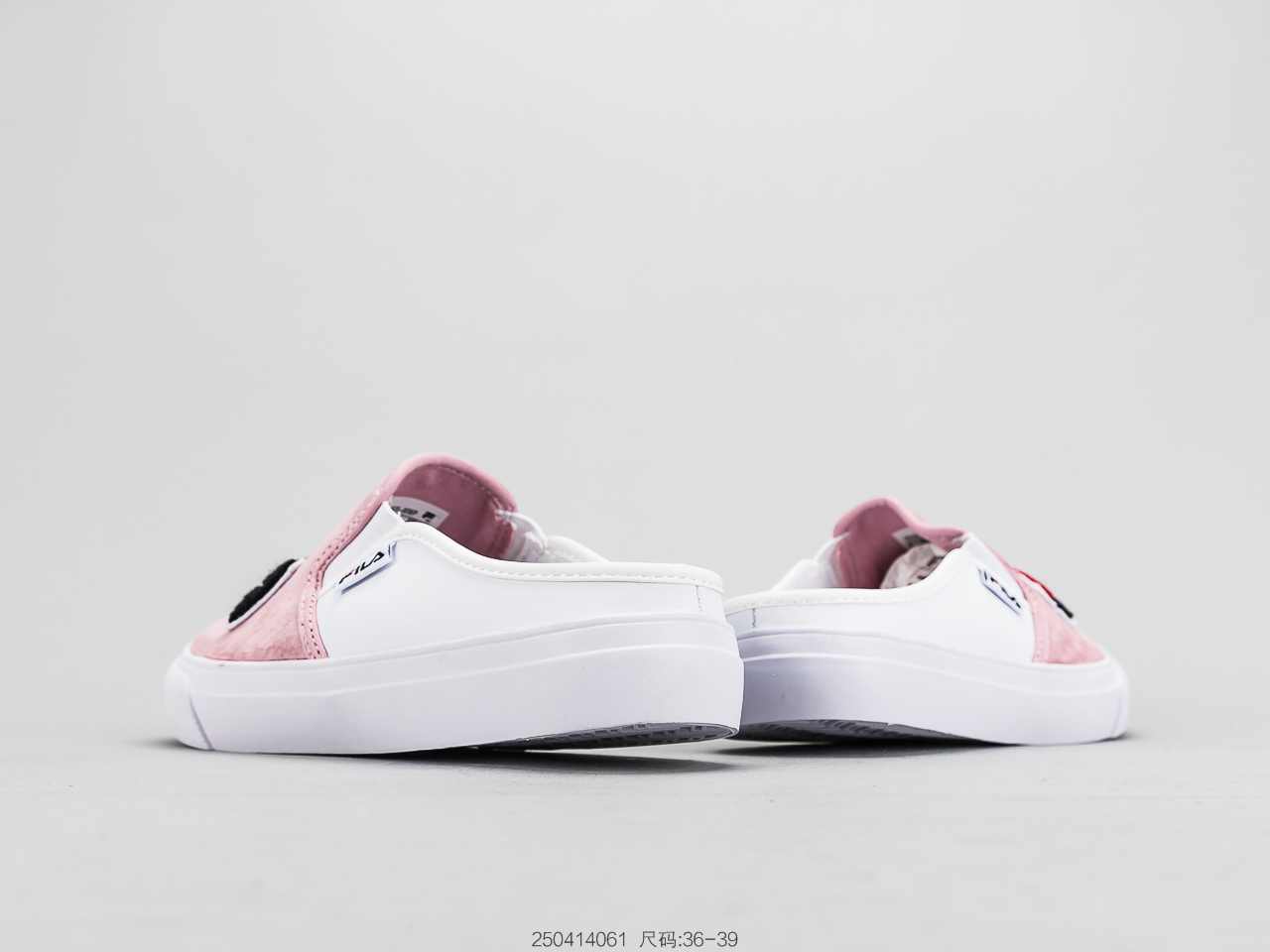 90 斐乐 FILA Classis Kicks Mule 皮面半拖 拖鞋 一脚蹬板鞋