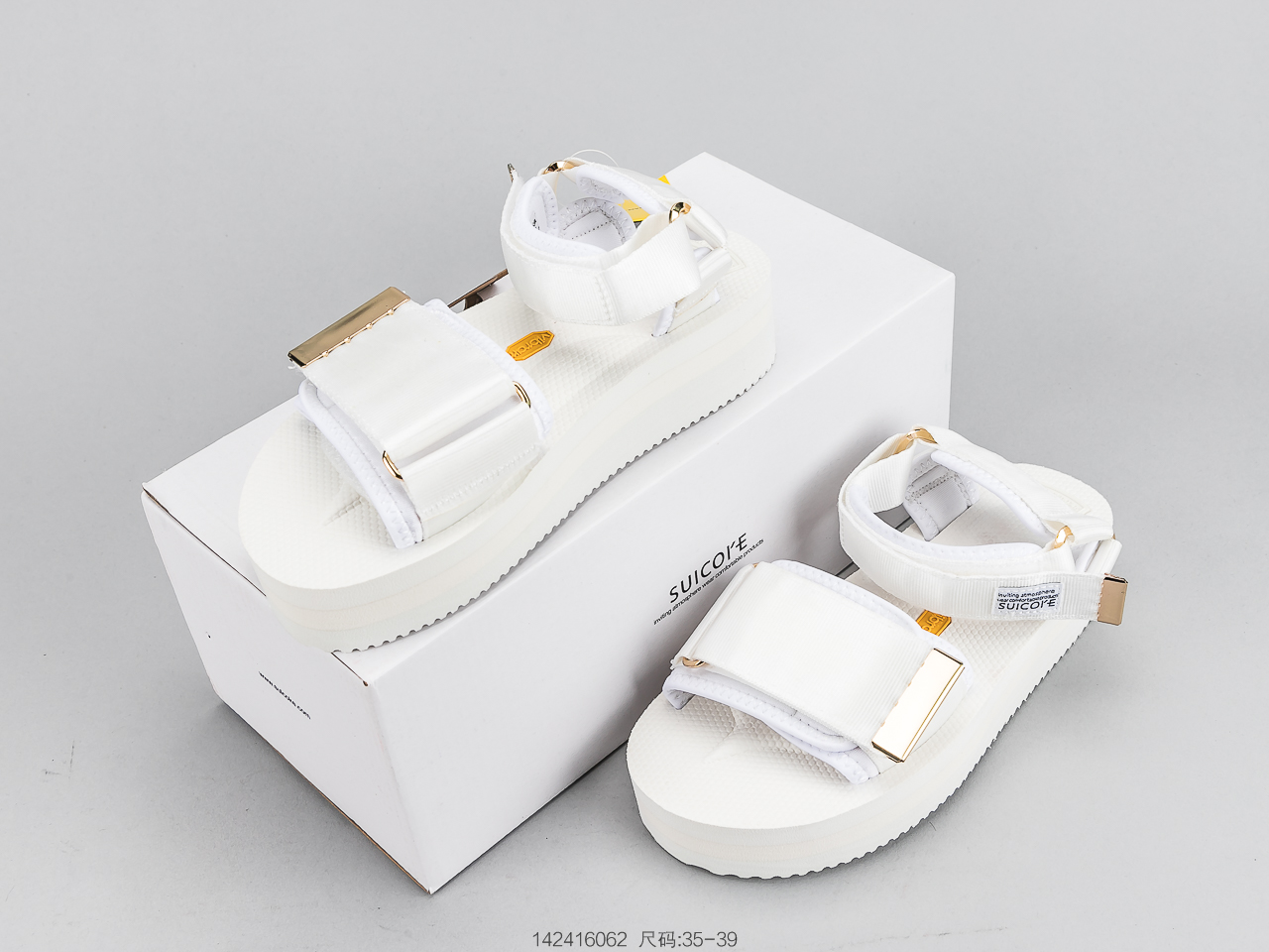 140 SUICOKE x RAY BEAMS联名凉鞋 抖音 小红书同款 增高效果 丝滑脚感 纵享炎夏