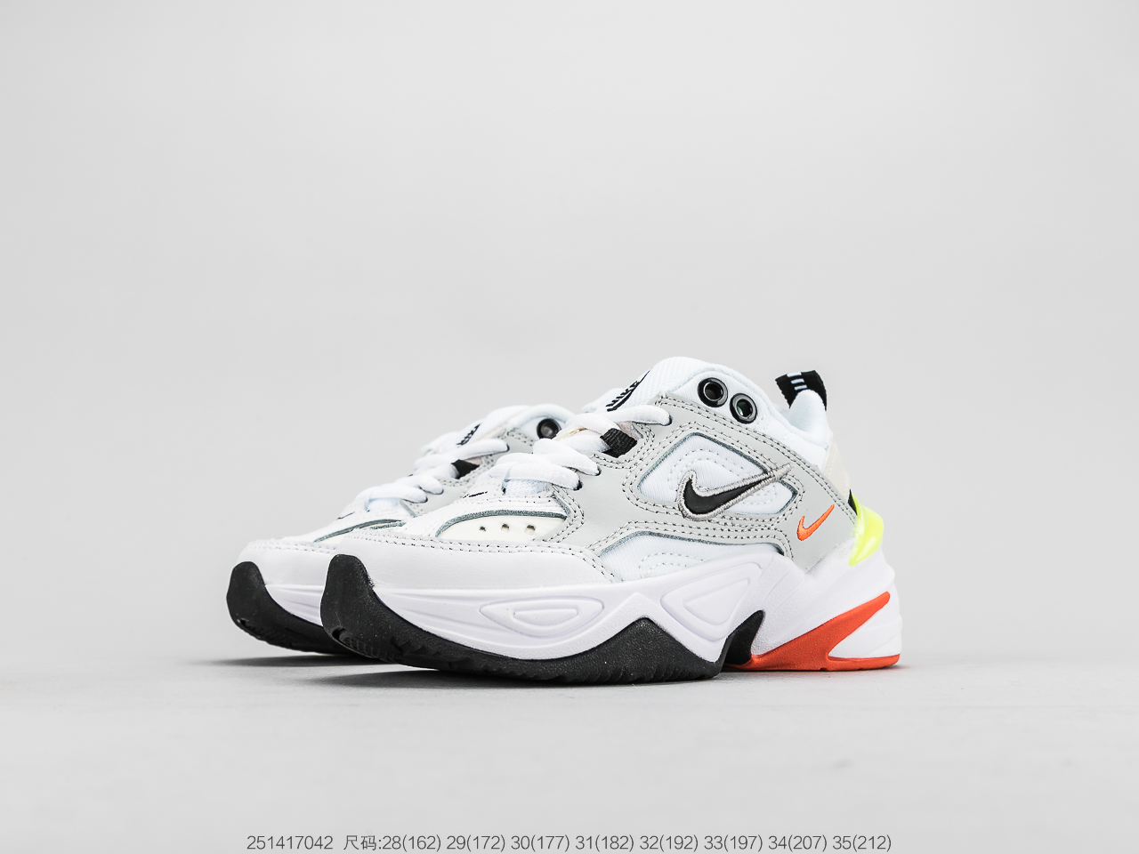 130 耐克童鞋 Nike M2K Tekno 复古潮流百搭旅游休闲运动老爹鞋