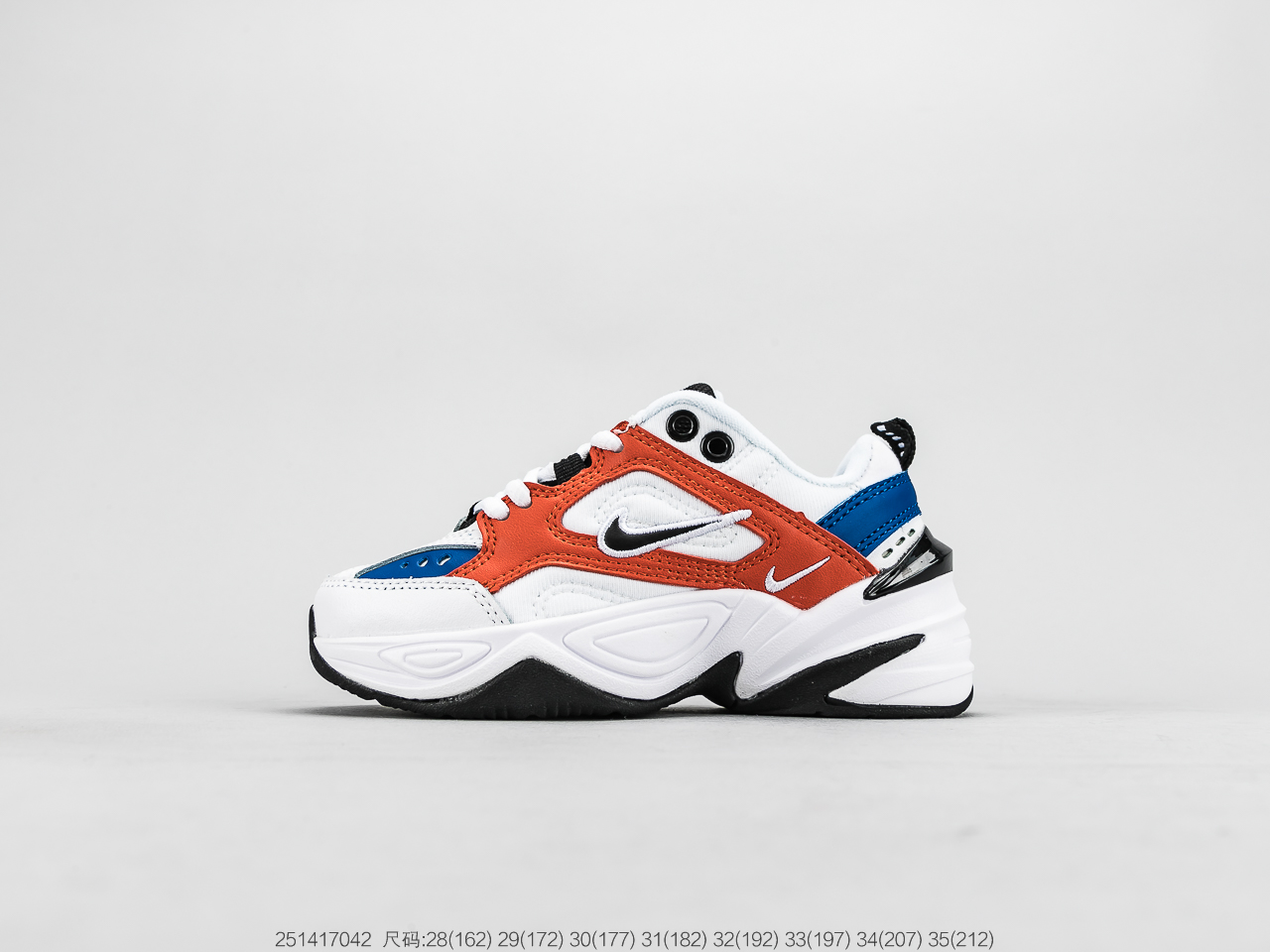 130 耐克童鞋 Nike M2K Tekno 复古潮流百搭旅游休闲运动老爹鞋