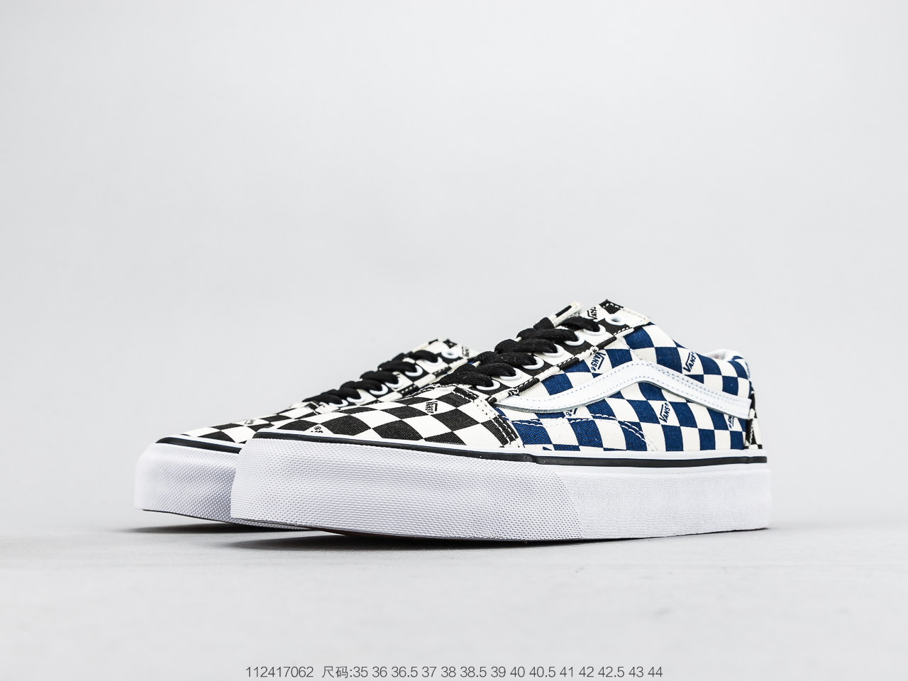 140 VANS 格新演绎经典低帮 Old Skool板鞋运动鞋男女棋盘格 VANS BIG CHECK系列