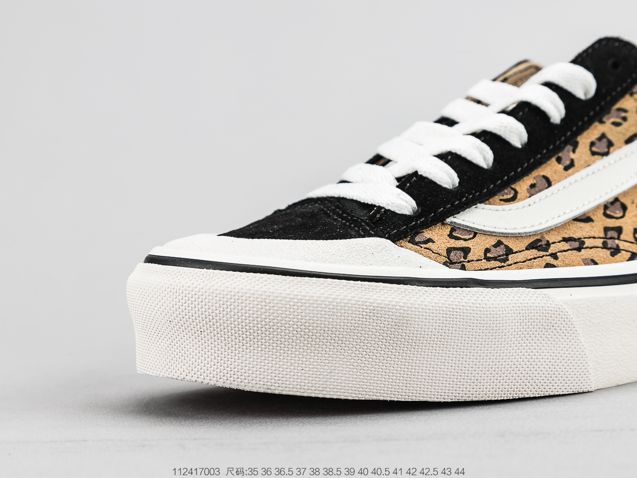 160 万斯Vans  低帮 豹纹 安纳海姆 Vault OG Authentic LX 豹纹 高端支线硫化帆布低帮休闲板鞋