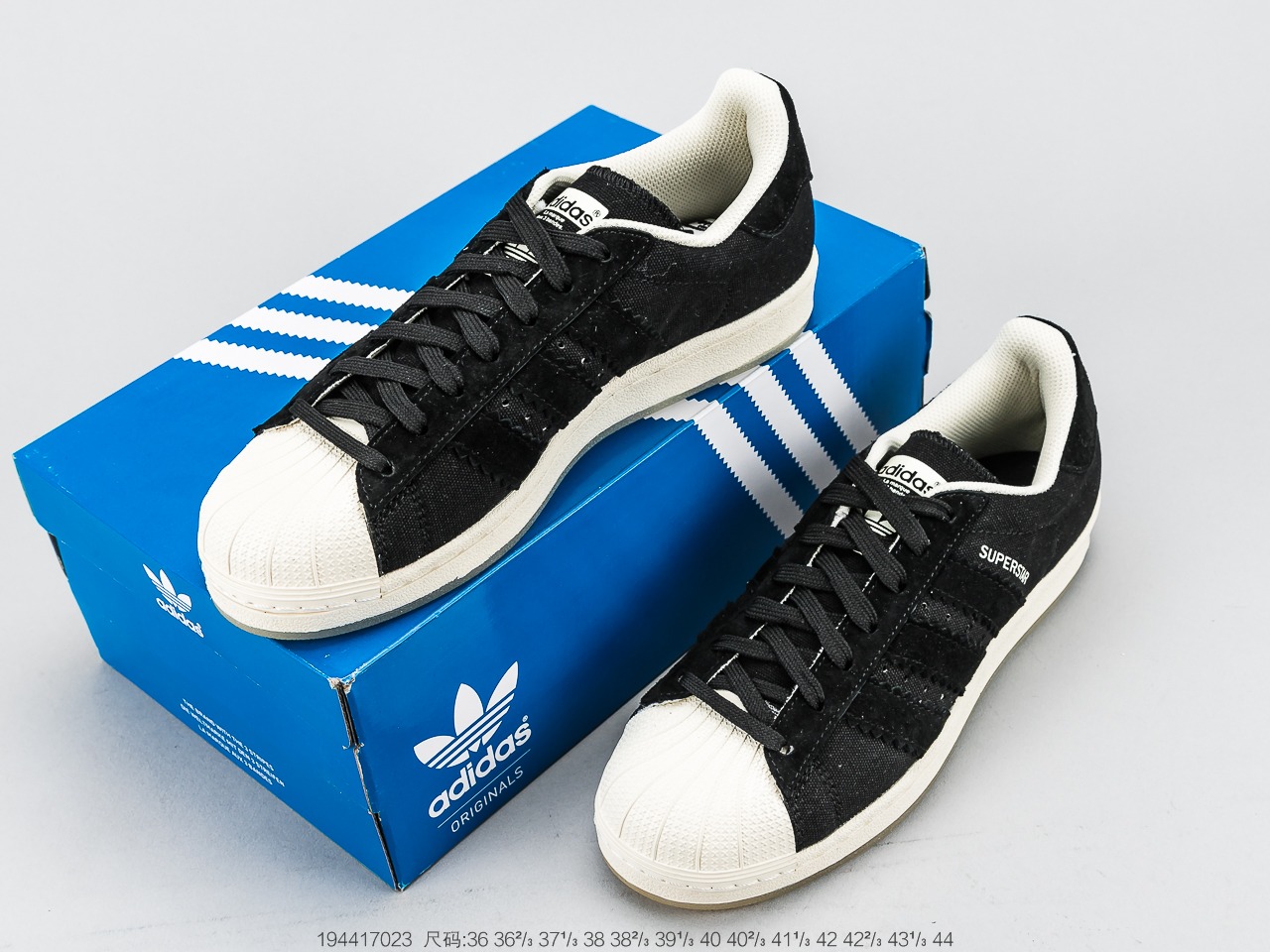 170 公司级头层 官方新色 阿迪达斯 Adidas Superstar  贝壳头经典百搭休闲运动板鞋 BD8065