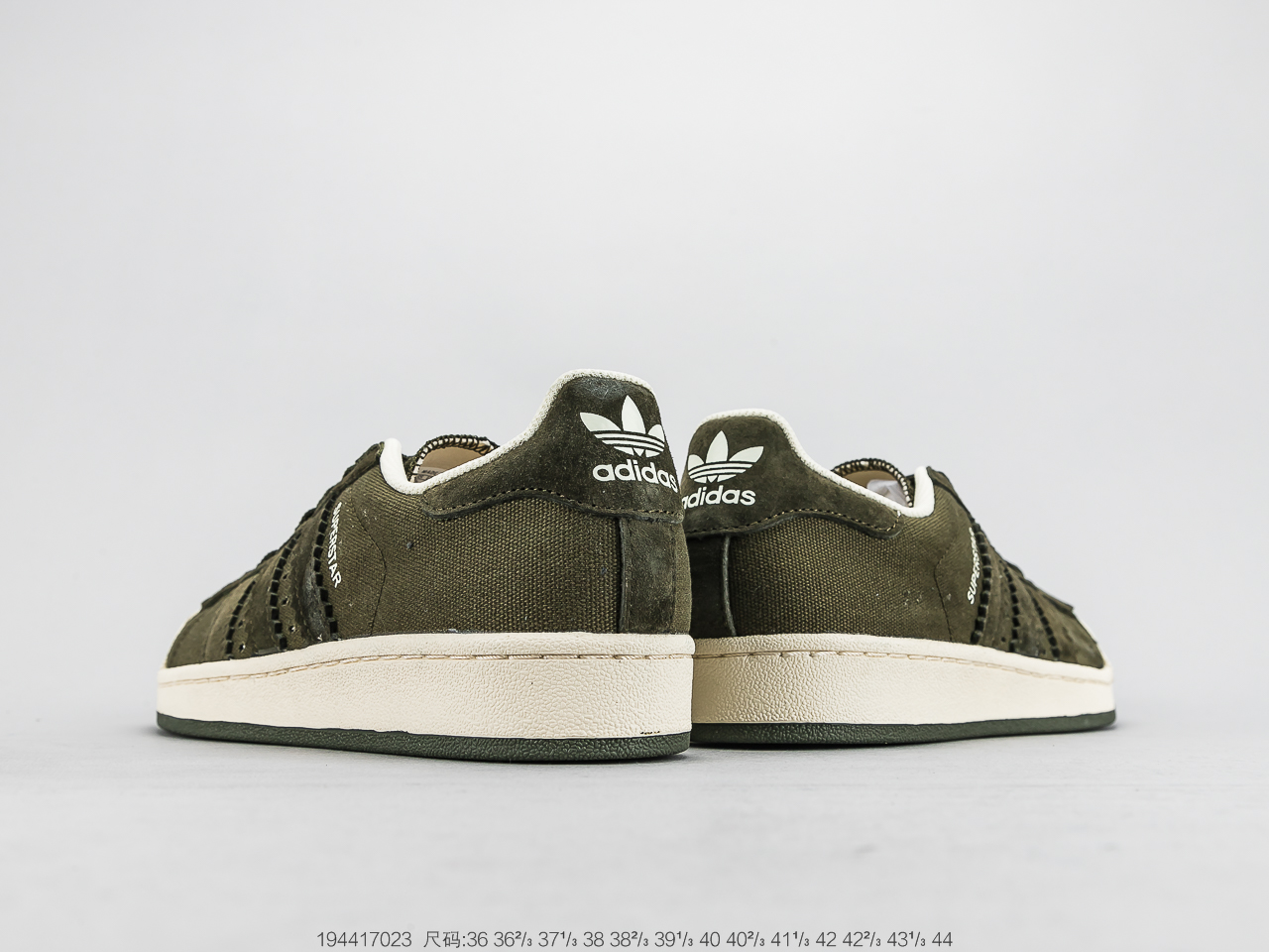 170公司级头层 官方新色 阿迪达斯 Adidas Superstar  贝壳头经典百搭休闲运动板鞋 BD8066