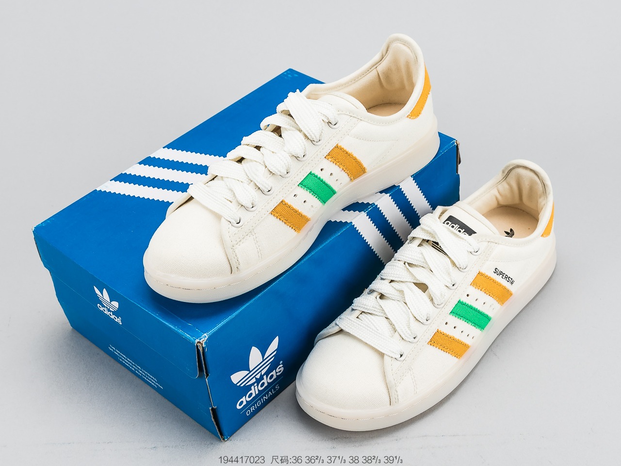 170公司级头层 官方新色 阿迪达斯 Adidas Superstar  贝壳头经典百搭休闲运动板鞋 S82589