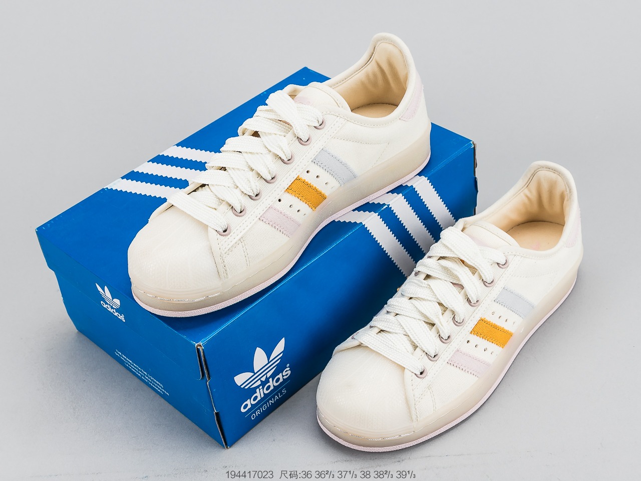 170公司级头层 官方新色 阿迪达斯 Adidas Superstar  贝壳头经典百搭休闲运动板鞋 S82588