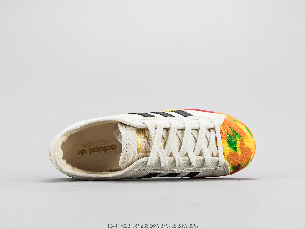 170公司级头层 官方新色 阿迪达斯 Adidas Superstar  贝壳头经典百搭休闲运动板鞋 S82590