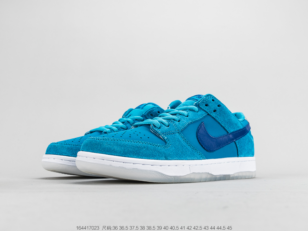170 耐克 Nike SB Dunk Low Pro “Blue Fury” 蓝宝石 扣篮系列复古低帮休闲运动滑板板鞋BQ6817-400