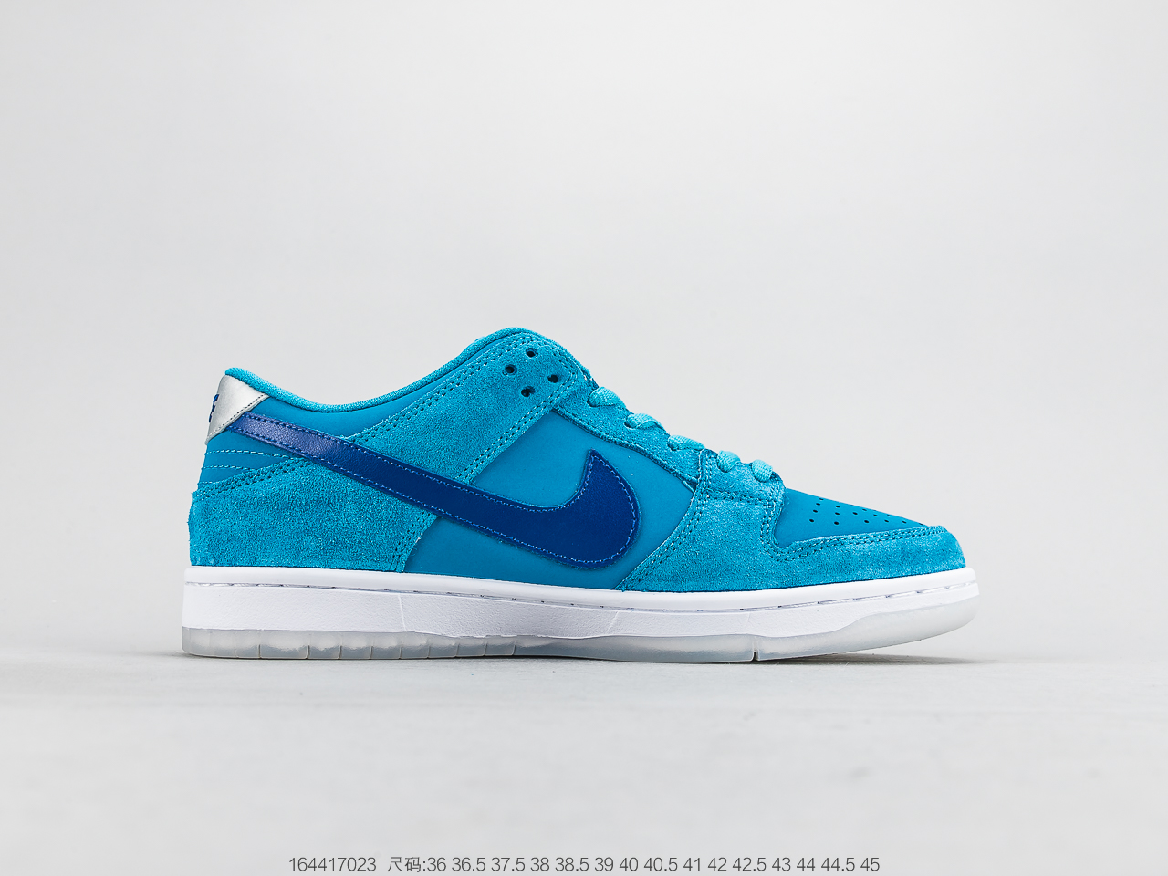 170 耐克 Nike SB Dunk Low Pro “Blue Fury” 蓝宝石 扣篮系列复古低帮休闲运动滑板板鞋BQ6817-400
