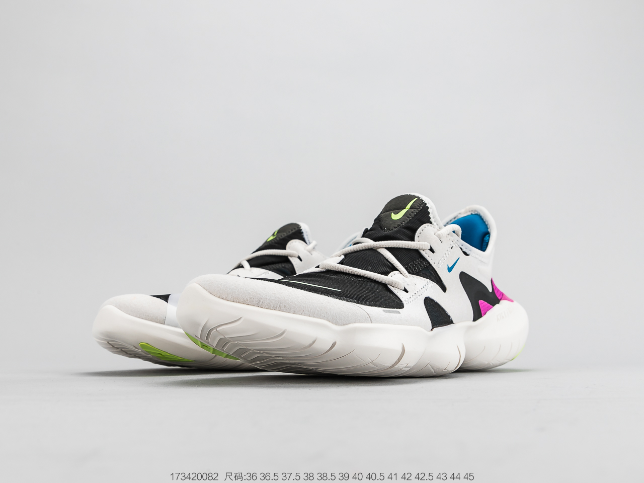 170 耐克Nike Free RN 5.0 Shield 赤足5.0 机能超轻透气缓震运动跑步鞋  AQ1219