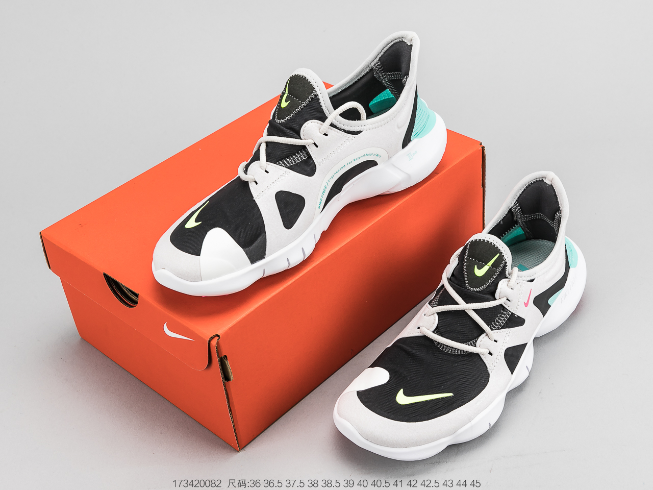 170 耐克Nike Free RN 5.0 Shield 赤足5.0 机能超轻透气缓震运动跑步鞋  AQ1219