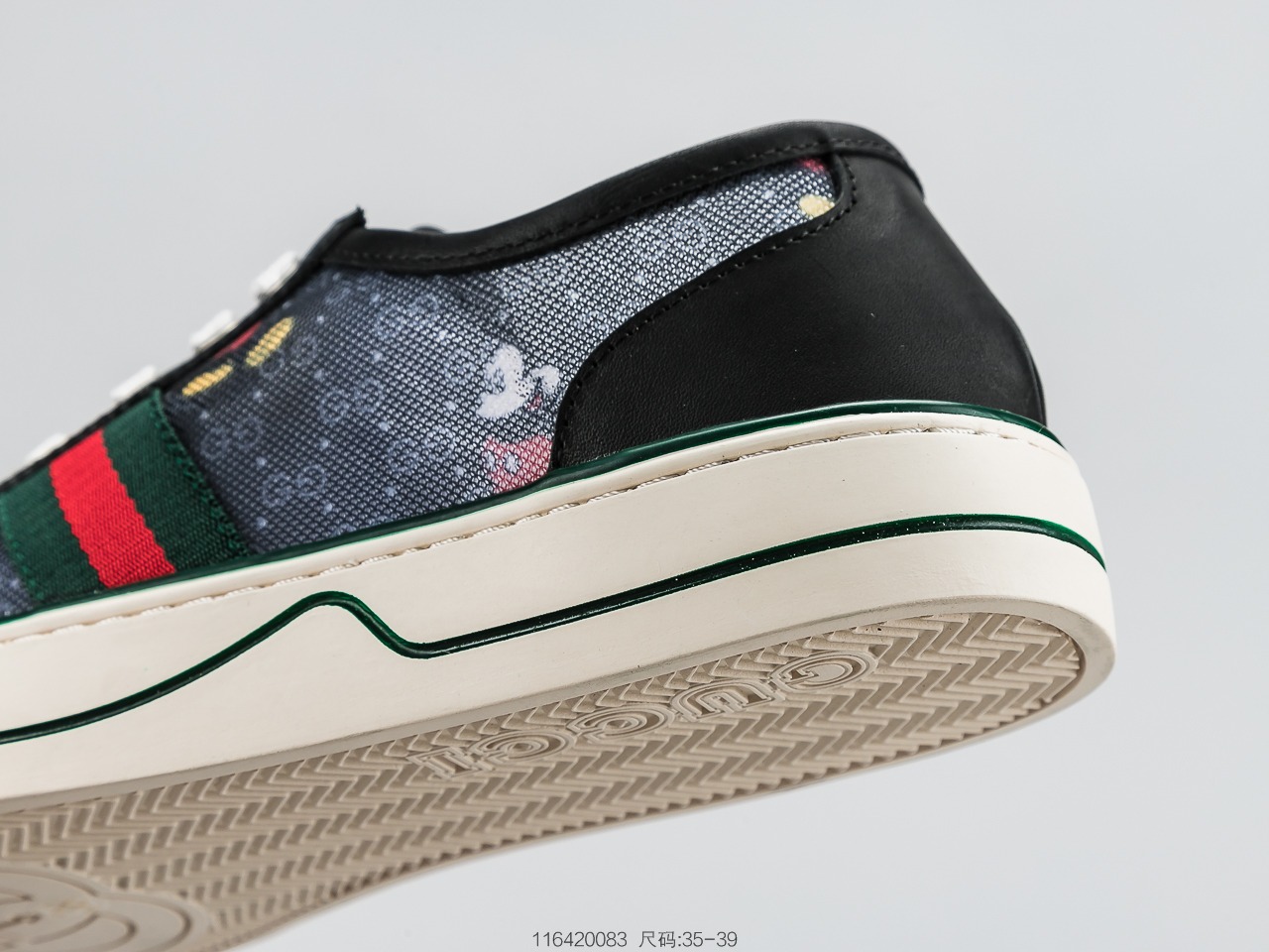 200 Gucci 古驰小白鞋系列 米老鼠配色出击可对比正品鞋面官方 帆布米老鼠