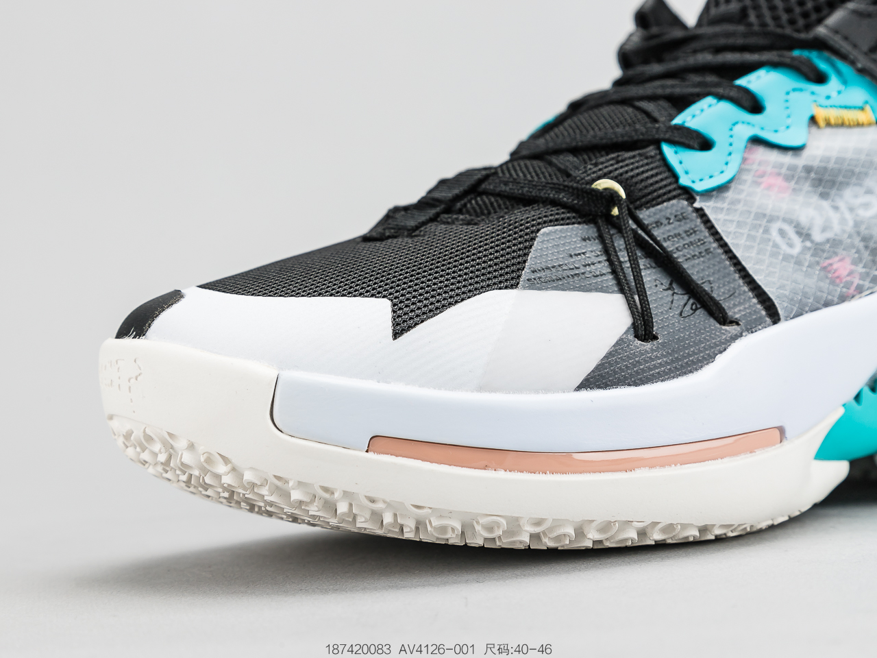 200 耐克Nike Air Jordan Why Not Zer0.2 TL2 威少2代签名战靴 BV6352-101