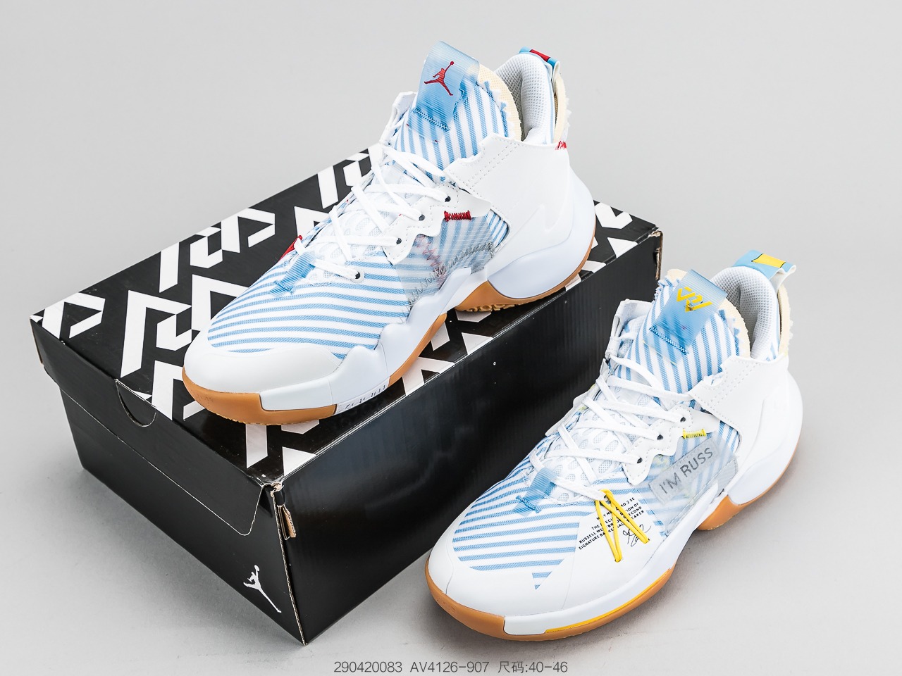 200 耐克Nike Air Jordan Why Not Zer0.2 TL2 威少2代签名战靴 BV6352-101