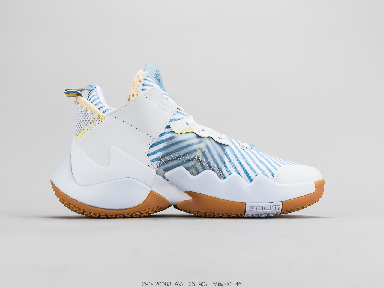 200 耐克Nike Air Jordan Why Not Zer0.2 TL2 威少2代签名战靴 BV6352-101