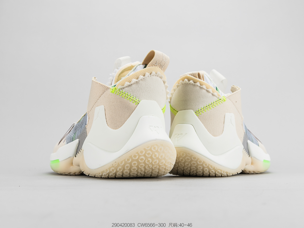 200 耐克Nike Air Jordan Why Not Zer0.2 TL2 威少2代签名战靴 BV6352-101