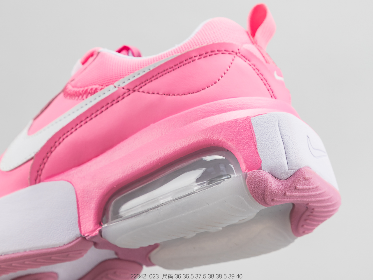 170 耐克AIR MAX VERONA 邓紫棋 气垫缓震休闲运动跑鞋粉色网眼鞋面搭配同色皮革货号BQ9665-600